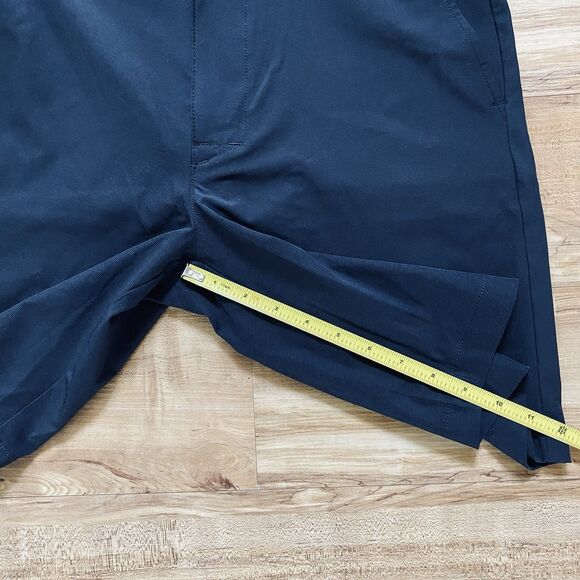 BANANA REPUBLIC Men's 32 Flat Front Technical Shorts Black Preppy Summer Golf - Picture 11 of 16